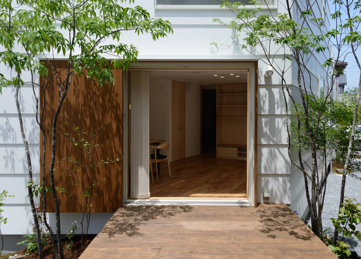 Okayama N.A_House　ガレージのあるコンパクトな家