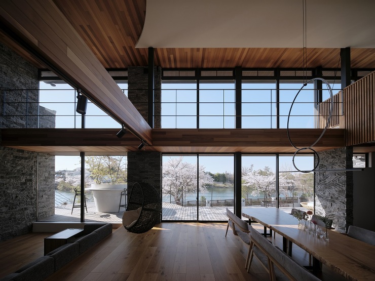 湖畔の家 昼／奈良市 - 建築実例 - ...