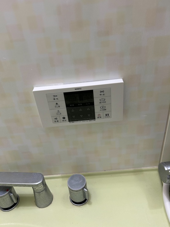 群馬県館林市東広内ガス給湯器ノーリツ交換...