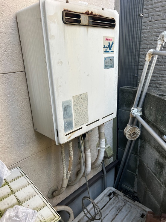 交換前