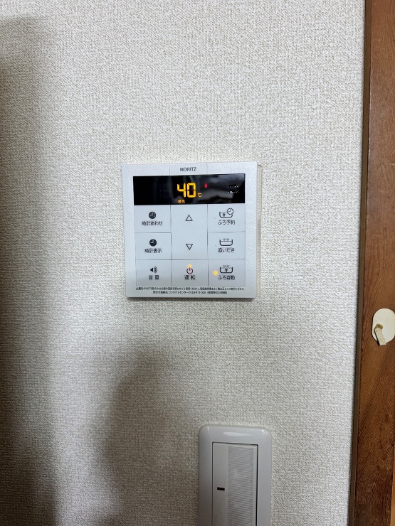 大阪府和泉市ガス給湯器ノーリツ交換工事施...