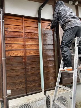 T様邸　糸島市　外壁木部塗装工事｜福岡市...