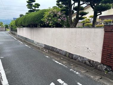 Ｓ様邸　福岡市西区　塀塗装工事｜福岡市西...