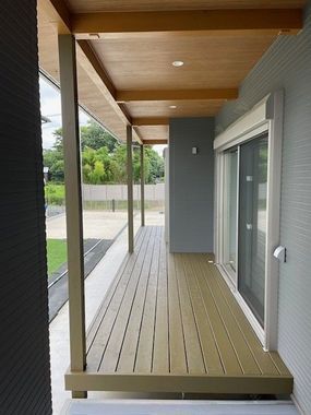 Ｉ様邸　糸島市　木部・ウッドデッキ塗装工...