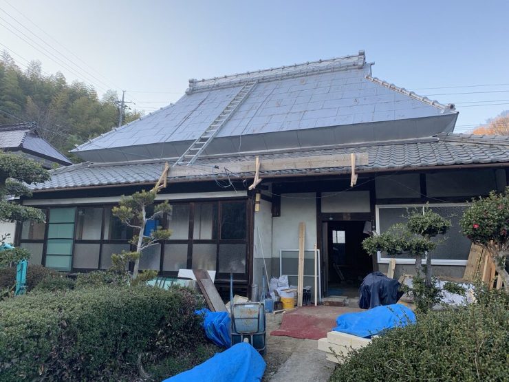 陶芸家のアトリエを併設した古民家の改修 ...