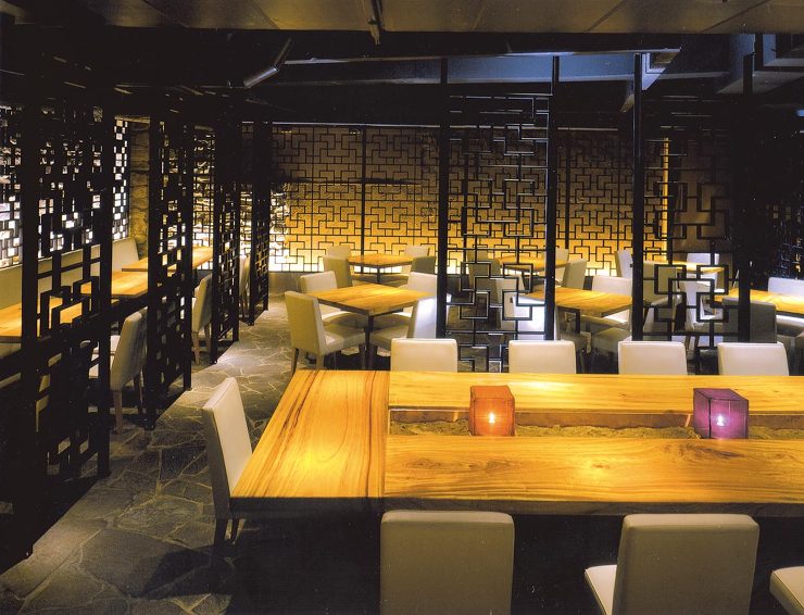 HONG LONG：中華料理の内装、店舗デザイン