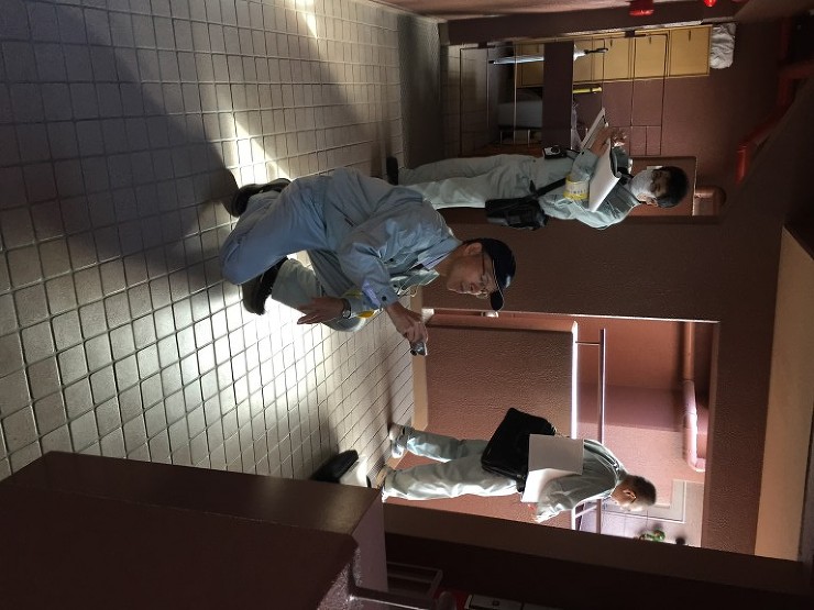 建築基準適合判定資格者が法適合状況を確認