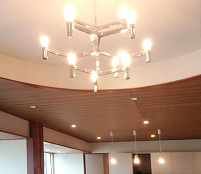 製品紹介?突板、不燃突板天井「MOEN2...