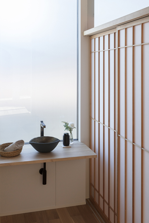 記憶を継ぐ家_手洗い | 横浜 建築設計事務所 建築家|