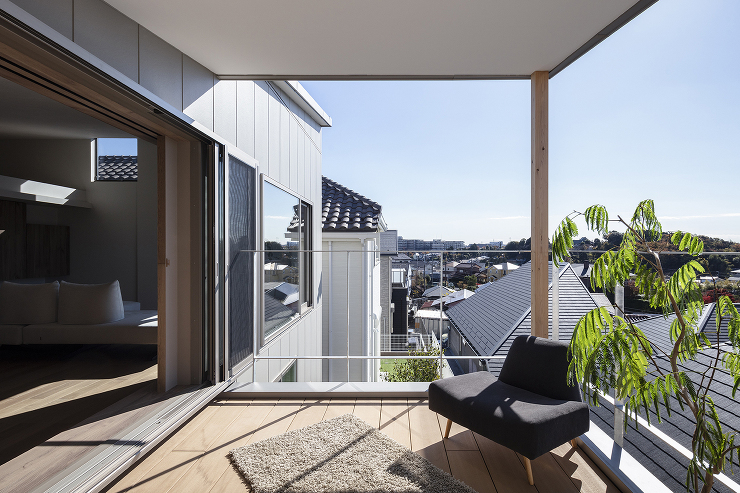 借景の中に暮らす家_テラス | 横浜 建築設計事務所 建築家|