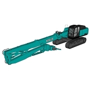 コベルコ　解体専用機　SK350DLC NEXT(3つ折れ超ロング)