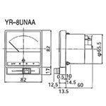 三菱電機[切替スイッチ付電流計] YR-8UNAA