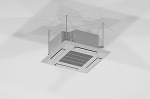 天井カセット形室内機/Vectorworks 3Dフリー素材