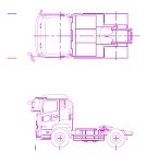 UD　トラクターヘッド　２軸