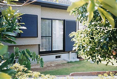 ウッドデッキ施工前写真(佐世保市Ｋ邸)