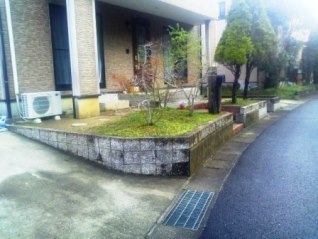 フェンス・門扉　施工前