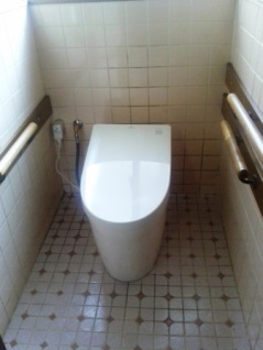水洗便器（トイレ）　交換後
