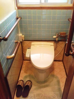 洗浄便座(新設後)