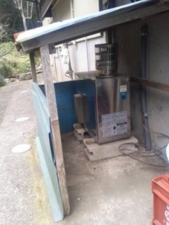 石油風呂釜　施工前