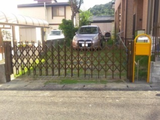 佐世保市の門扉施工例（古賀住建)