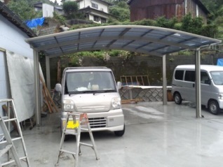 カーポート（設置後）