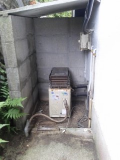 ガス釜　施工前