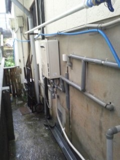 ガス給湯器（施工後）