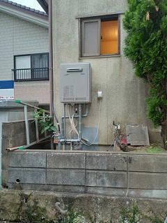 ガス給湯器（交換後）