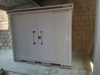 ヨド物置（新設後）