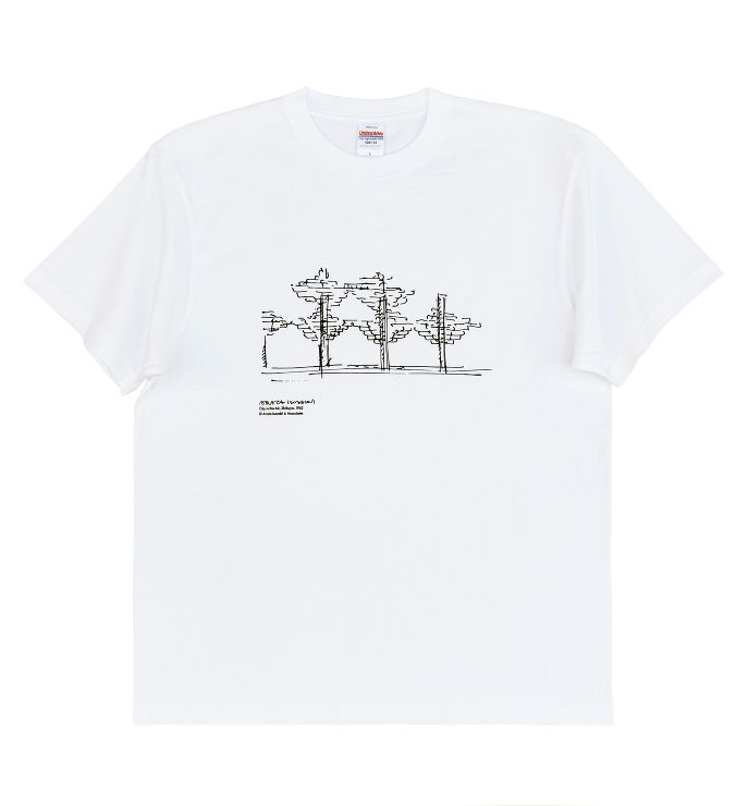 ARATA ISOZAKI T Shirts ホワイト-City in the Air, Shibuya