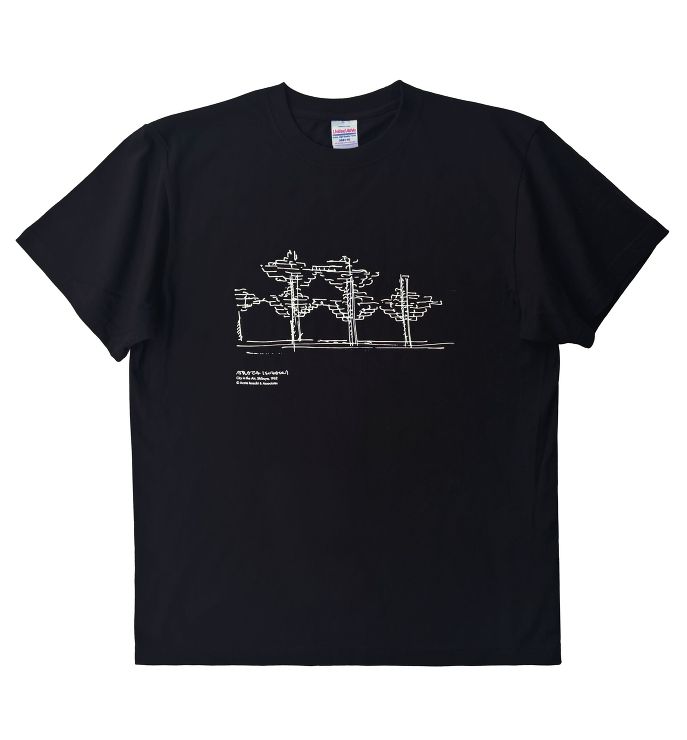 ARATA ISOZAKI T Shirts ブラック-City in the Air, Shibuya