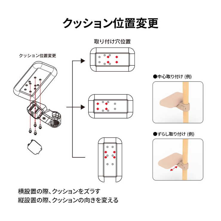ベスポジBPZ プッシュ手すり