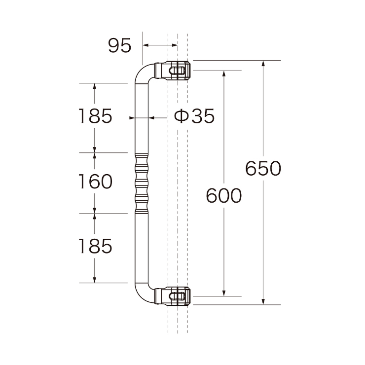 ベスポジBPZ スリーポイント手すり