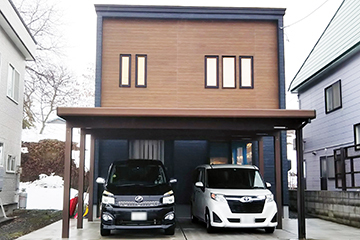 ２世帯で広々と住みやすい快適なお家