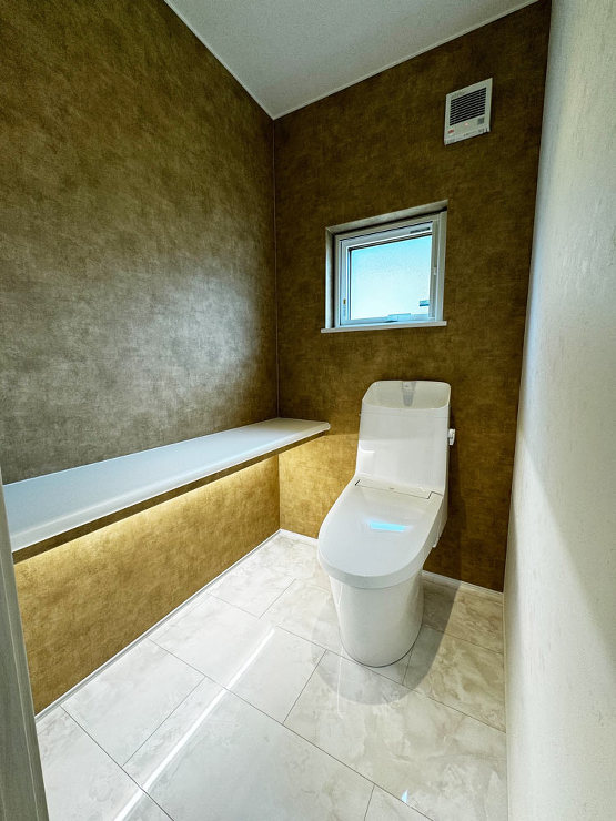 苫小牧 青葉町2丁目のモデルハウス モントリオール 2階トイレ