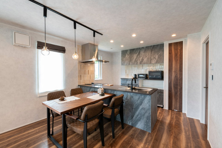 札幌市 篠路のモデルハウス リノ ダイニング