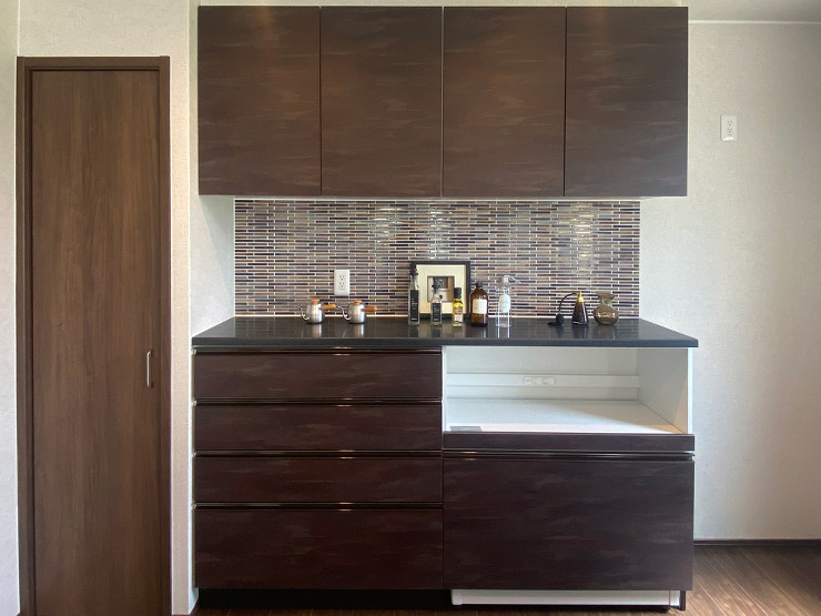 千歳 富丘のモデルハウス ポワチェ キッチン