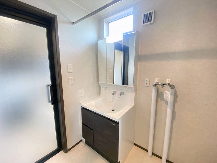 千歳 富丘のモデルハウス ポワチェ 洗面所