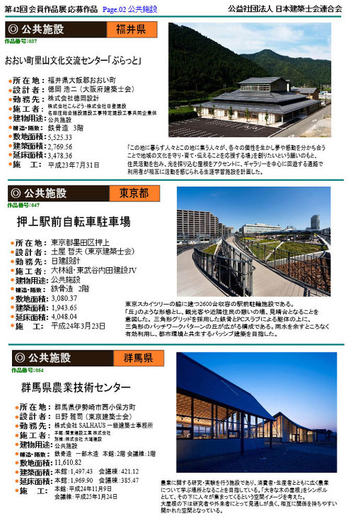 「7.公共施設」 | 公益社団法人 日本...