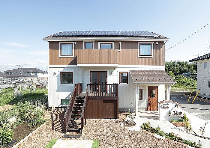 ツートンカラーが特徴のスウェーデンスタイル