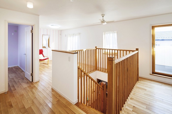 ２階は広いファミリールーム