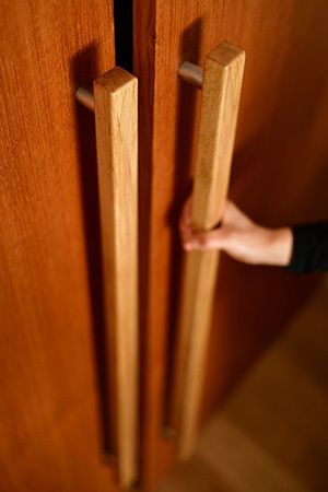 木製ドアハンドル DH-R