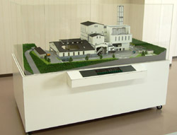 ごみ溶融処理施設模型