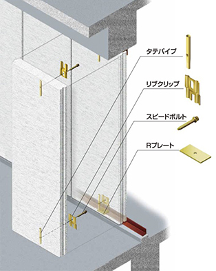 縦壁 SDR高層構法 | 住友金属鉱山シ...