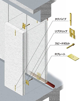 縦壁 SDR高層構法 | 住友金属鉱山シ...