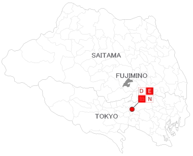 ふじみ野の家｜地図|デザイン住宅を建築家と造るDEN設計