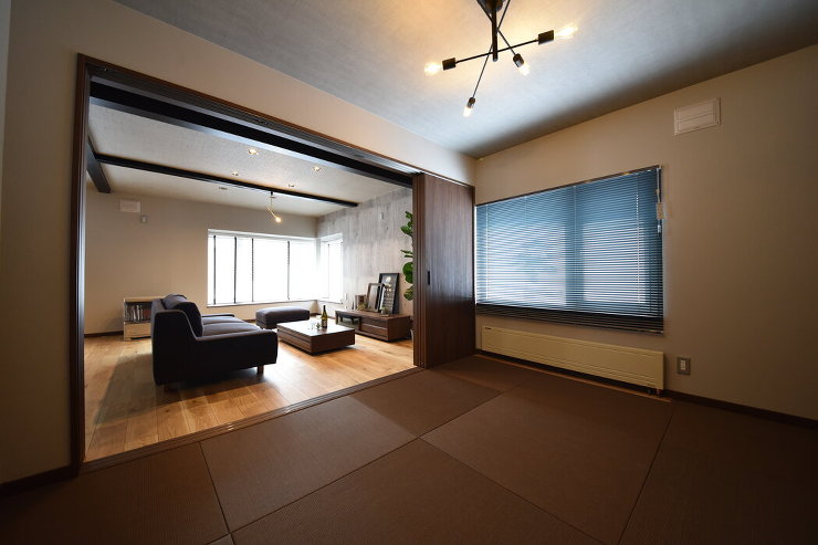 デザインリフォームで叶える無機質な素材と...