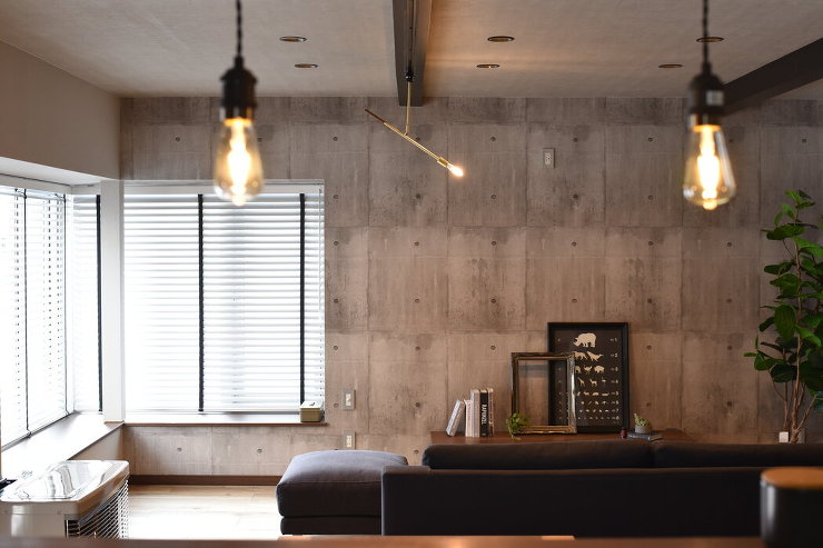 デザインリフォームで叶える無機質な素材と...