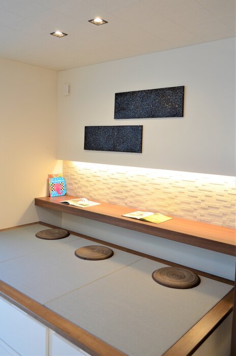 大空間と大開口を採用し家族が気持よく、自...