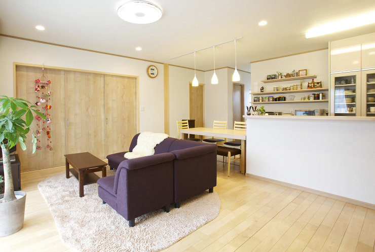 二世帯で趣味の音楽も楽しめる家　K様邸 ...